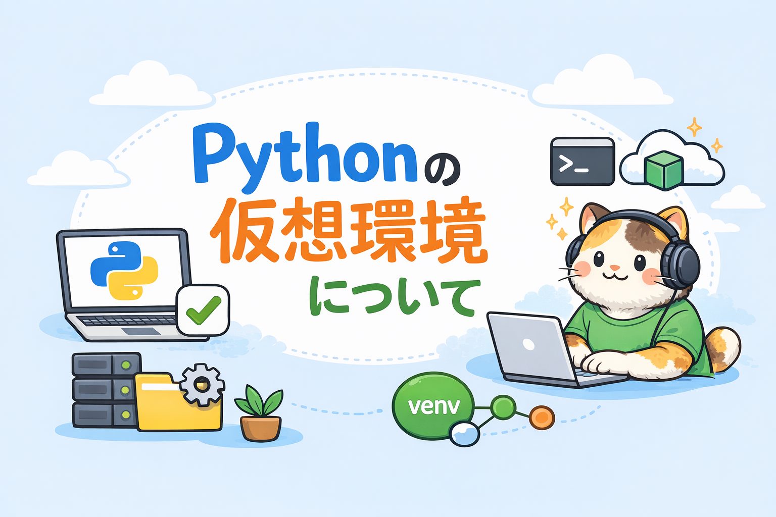 Pythonの仮想環境について