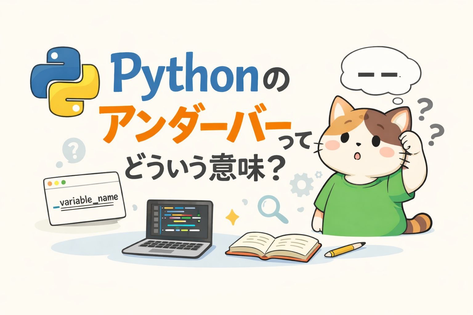Pythonのアンダーバーってどういう意味？